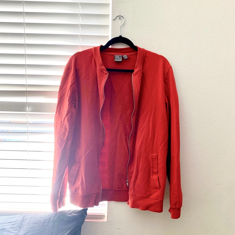 Mens ASOS Zip Up Sweater